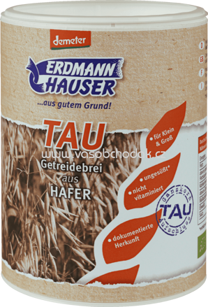 ErdmannHAUSER Getreidebrei Tau Hafer, ab 5.Monat, 450g