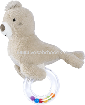 Fehn Greifling Robbe mit Rasselring, 0, 1 St