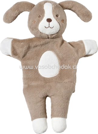 Fehn Handpuppe Hund, braun