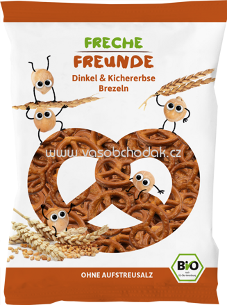 Freche Freunde Brezeln Dinkel & Kichererbse, 75g