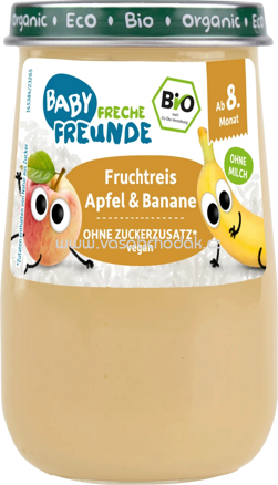 Freche Freunde Fruchtreis Apfel & Banane, ab 8. Monaten, 190g
