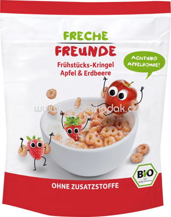 Freche Freunde Frühstück Kringel Apfel & Erdbeere, ab 1 Jahr, 125g