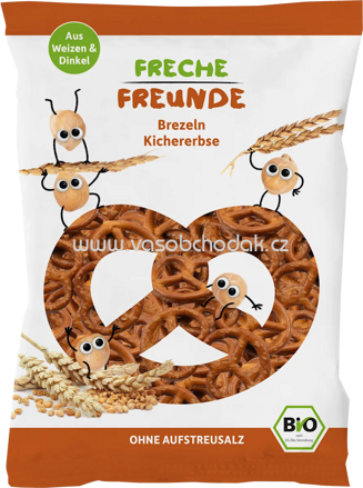 Freche Freunde Kindersnack Brezeln Kichererbse, 75g