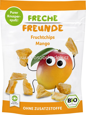 Freche Freunde Kindersnack Fruchtchips Mango, ab 3 Jahren, 14g