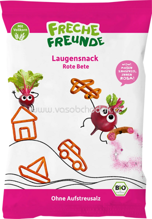 Freche Freunde Kindersnack Lauge & Rote Beete, ab 3 Jahren, 80g