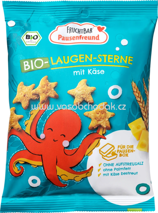 FruchtBar Bio Laugen-Sterne mit Käse, ab 36 Monaten, 70g