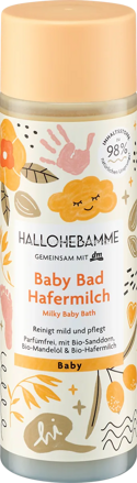 HALLOHEBAMME Babybad Hafermilch, 200 ml
