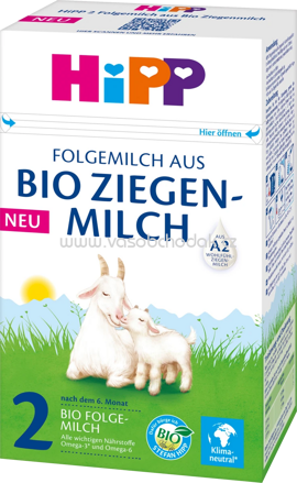 Hipp Folgemilch 2 Bio Ziegenmilch, ab 7. Monat, 400g