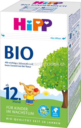Hipp Bio Kindermilch, ab 12. Monat, 600g