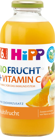 Hipp Bio Frucht + Vitamin C Multifrucht, ab 6. Monat, 500 ml