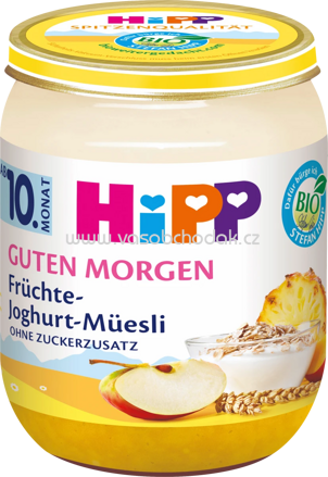 Hipp Guten Morgen Früchte-Joghurt-Müsli, ab 10. Monat, 160g