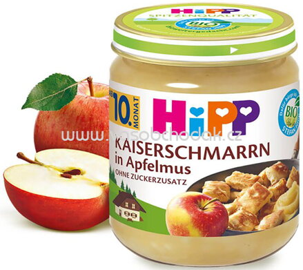 Hipp Kleine Mehlspeise Kaiserschmarrn in Apfelmus, ab 10. Monat, 200g