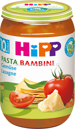 Hipp Pasta Bambini Gemüse Lasagne, ab 10. Monat, 220g