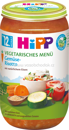 Hipp Vegetarisches Menü Gemüse-Risotto, ab 12. Monat, 250g