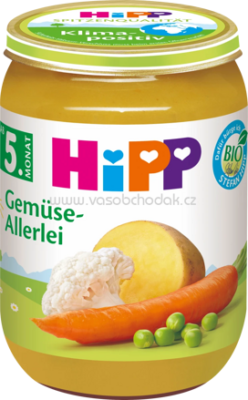 Hipp Gemüse-Allerlei, ab dem 5. Monat, 190g