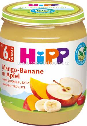 Hipp Mango-Banane in Apfel, ab 6. Monat, 160g