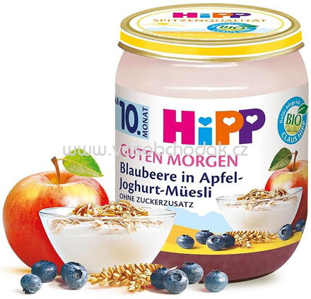 Hipp Guten Morgen Blaubeere in Apfel-Joghurt-Müsli ab 10. Monat, 160 g