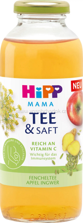 Hipp Mama Tee & Saft Fencheltee Apfel Ingwer, 330 ml
