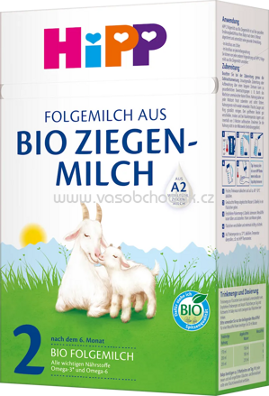 Hipp Folgemilch 2 Bio Ziegenmilch, ab 7. Monat, 400g