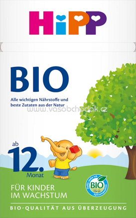 Hipp Bio Kindermilch, ab 12. Monat, 600g