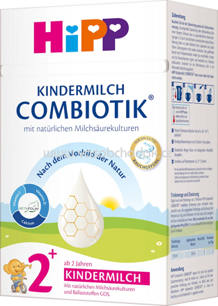 Hipp Kindermilch Combiotik, ab 2 Jahren, 600g