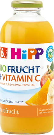Hipp Bio Frucht + Vitamin C Multifrucht, ab 6. Monat, 500 ml