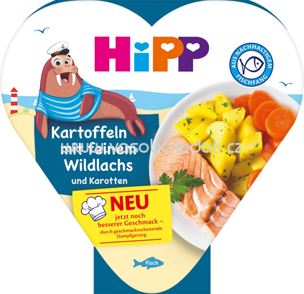 Hipp Kinderteller Kartoffeln mit feinem Wildlachs, ab 1 Jahr, 250g