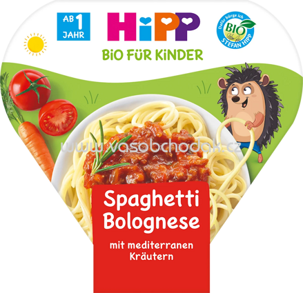 Hipp Kinderteller Spaghetti Bolognese, ab 1 Jahr, 250g