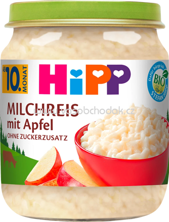 Hipp Kleine Mehlspeise Milchreis mit Apfel, ab 10. Monat, 200g