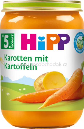 Hipp Karotten mit Kartoffeln, ab dem 5. Monat, 190g