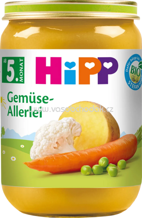 Hipp Gemüse-Allerlei, ab dem 5. Monat, 190g
