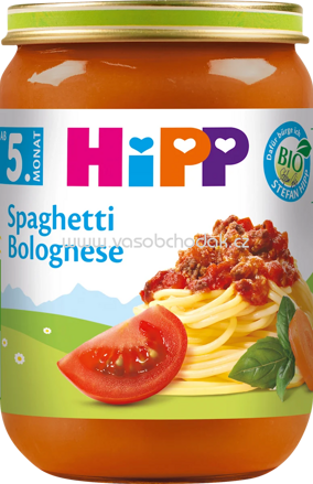 Hipp Spaghetti Bolognese, ab dem 5. Monat, 190g