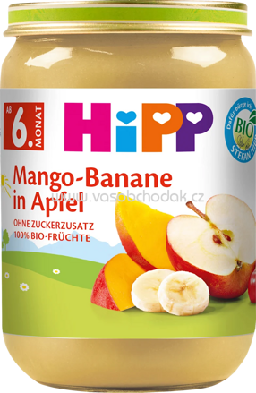 Hipp Mango-Banane in Apfel, ab 6. Monat, 190g