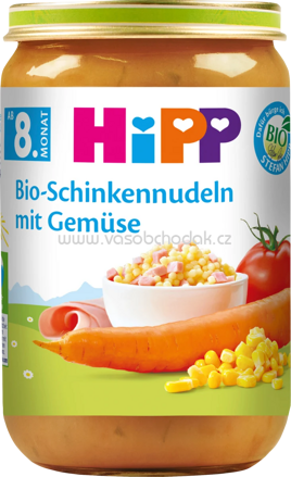 Hipp Bio-Schinkennudeln mit Gemüse, ab 8. Monat, 220g
