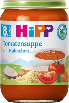 Hipp Tomatensuppe mit Hühnchen, ab 8 . Monat, 190g