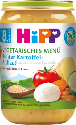 Hipp Vegetarisches Menü Bunter Kartoffel-Auflauf, ab 8. Monat, 220g