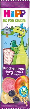 Hipp Fruchtriegel Drachenriegel Guave-Aronia, 30g
