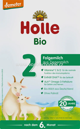 Holle Folgemilch 2 aus Ziegenmilch, nach dem 6. Monat, 400g