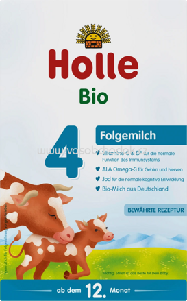 Holle Folgemilch 4, ab dem 12. Monat, 600g