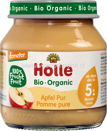 Holle Apfel pur, ab dem 5. Monat, 125g