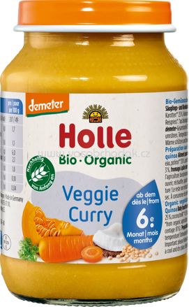 Holle Veggie Curry, ab dem 6. Monat, 190g