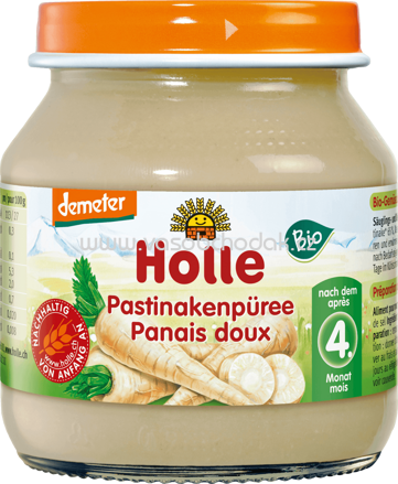 Holle baby food Pastinakenpüree, nach dem 5. Monat, 125g