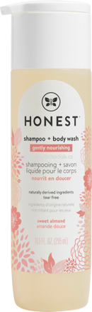 Honest Baby Shampoo & Waschlotion Mandel, 296 ml