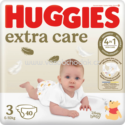 Huggies Windeln extra care Gr. 3, 6-10kg, Disney, 40 St