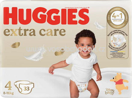 Huggies Windeln extra care Gr. 4, 8-16kg Disney, 33 St