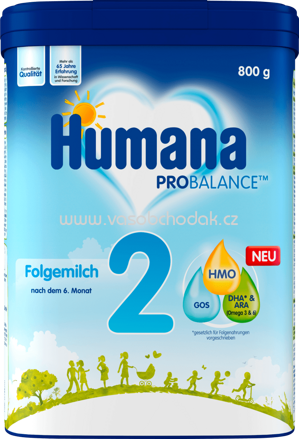 Humana Folgemilch 2, nach dem 7. Monat, 800g
