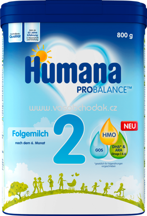 Humana Folgemilch 2, nach dem 7. Monat, 750g