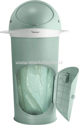 Kindsgut Windelmülleimer Wal aquamarin, 1 St