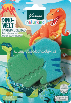 Kneipp Naturkind Kinder Badezusatz Farbsprudelbad Dinowelt, 1 St