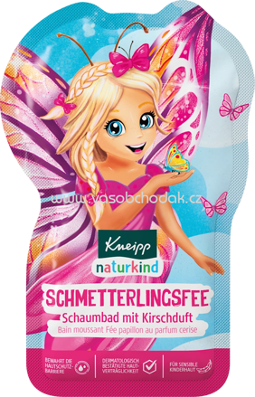 Kneipp Naturkind Schaumbad Schmetterlingsfee, 40 ml